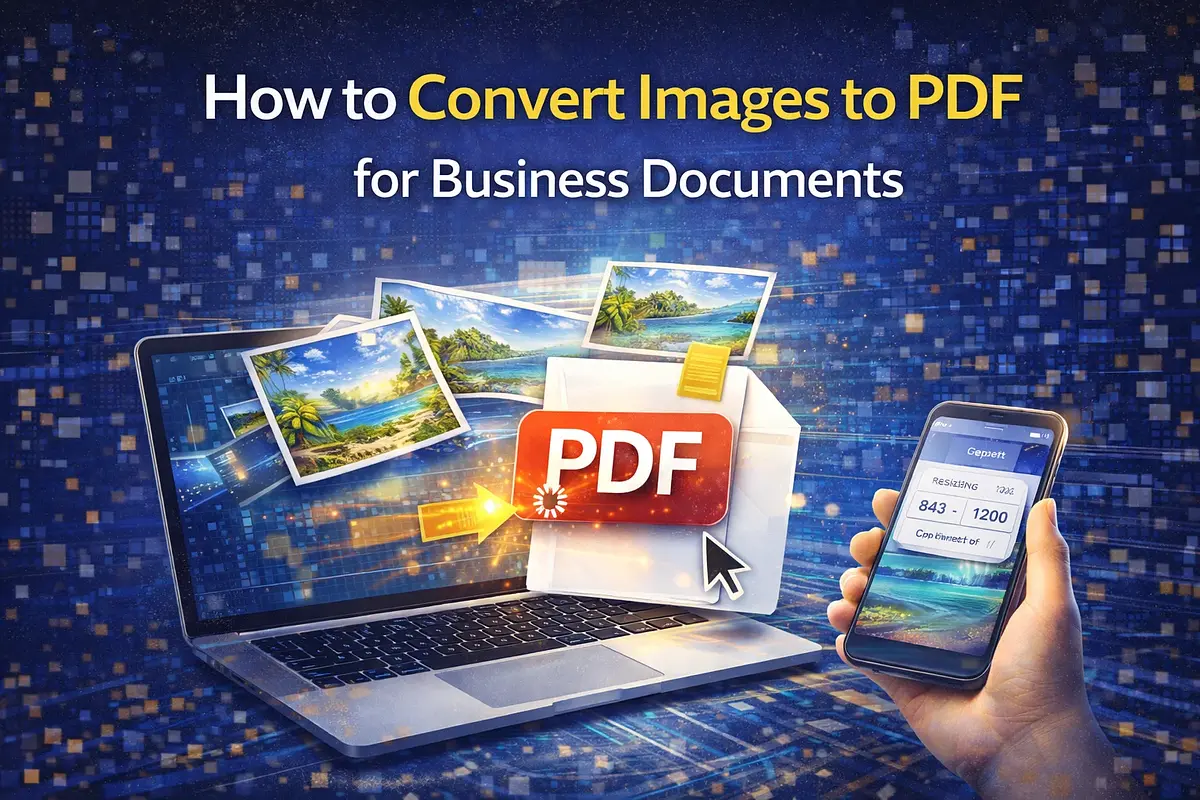 How to Convert Images to PDF for Business Documents