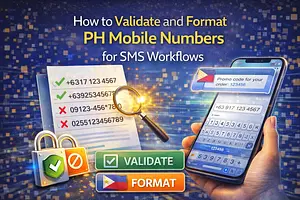 How to Validate and Format PH Mobile Numbers for SMS Workflows